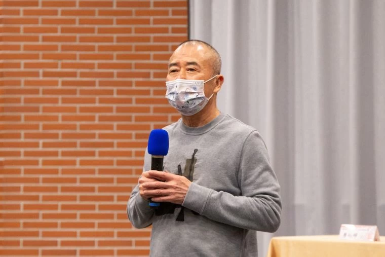 太平洋網球發展基金會董事長廖裕輝致詞。海碩整合行銷提供