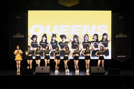 國王啦啦隊成軍。官方提供