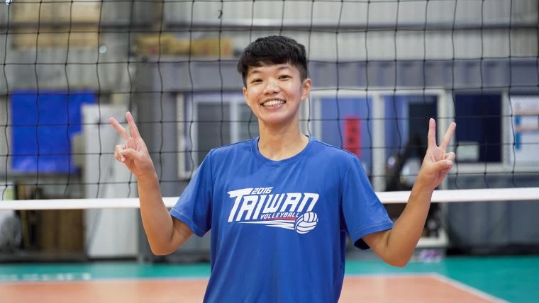 楊怡真成台灣女排前進南美洲第一人!官方提供