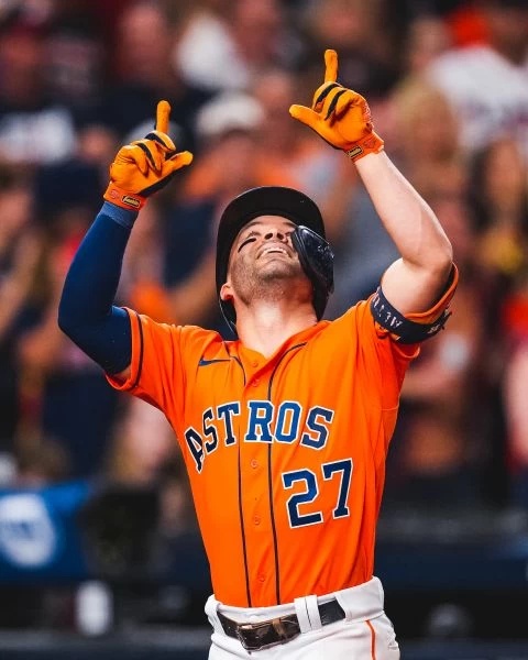 太空人開路先鋒艾圖維(Jose Altuve)。摘自太空人推特