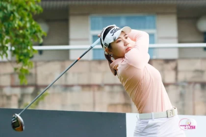 黃郁評首回合擊出71桿(-1),暫並列第五。TLPGA提供/葉勇宏攝影