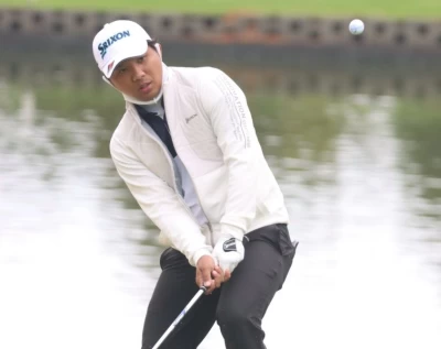 第一回合林永龍69桿(-3)暫列第一。鍾豐榮攝影