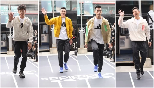 TEAM ADIDAS全新陣容。李天助攝
