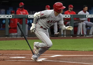 大谷翔平獲銀棒獎。資料照片