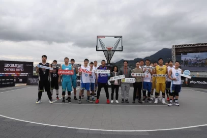 3X3EXE淡水站開幕典禮。大會提供