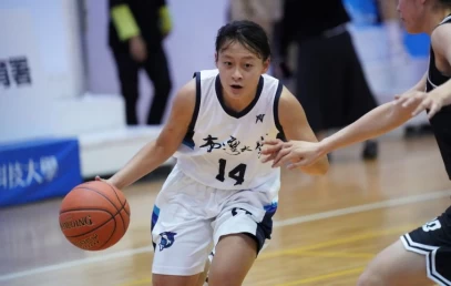 台大葉祐瑜11分14籃板。大會提供