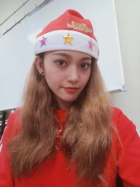 王靖蓉私底下愛打扮，長相甜美。選手提供