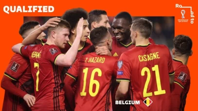 比利時順利提前拿到明年世足賽門票。摘自FIFA推特
