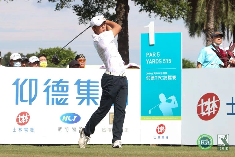 擊遠大賽並列冠軍溫楨祥。TPGA提供／鍾豐榮攝影