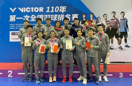 中租企業羽球隊成立第五年逐漸成長壯大。中租提供