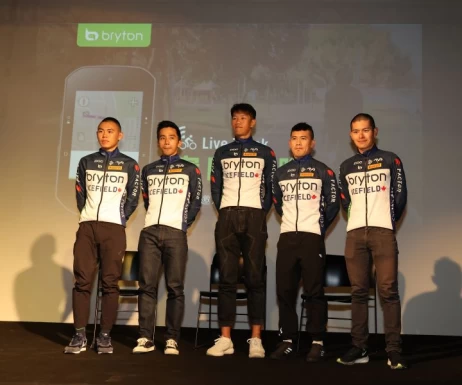 今年首度成軍的Team Bryton Icefield本季擁有不錯的成績。李天助攝