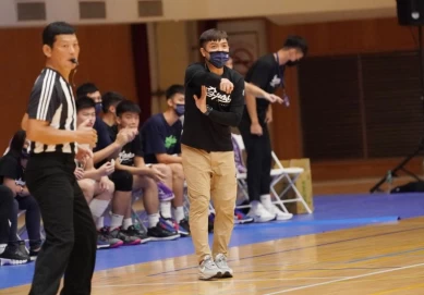 義守大學教練廖哲億。大會提供
