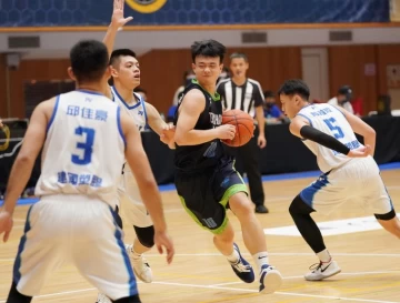 臺中科大陳珀瑞18分6籃板。大會提供