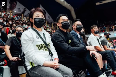 台中市市長盧秀燕蒞臨現場觀賽。官方提供