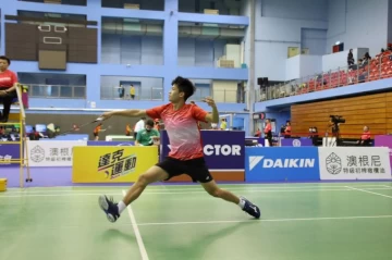 北市大李佳豪直落三對手取得勝利。大會提供