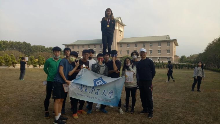 中正大學8人有6人奪牌。大會提供
