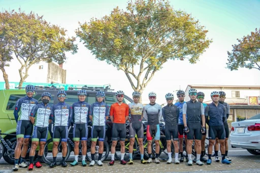 Team Bryton Icefield首創青訓營大合照。bryton提供