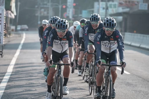 Team Bryton Icefield首創青訓營上路。bryton提供