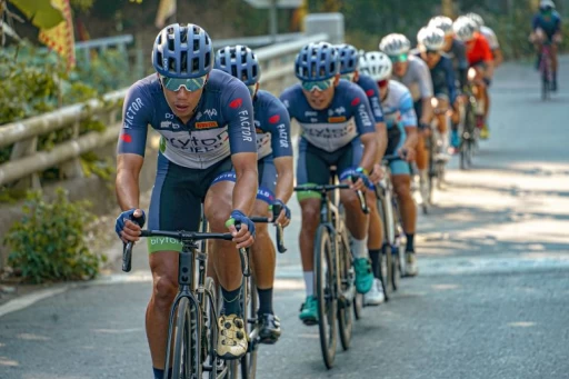 Team Bryton Icefield車手帶著10名年青車手團訓。bryton提供