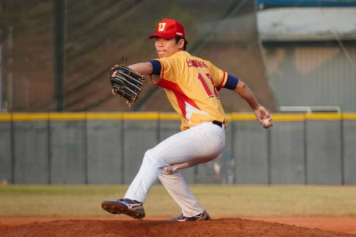 羅聖凱成功關門，替輔大守住勝利。陳孟葦攝