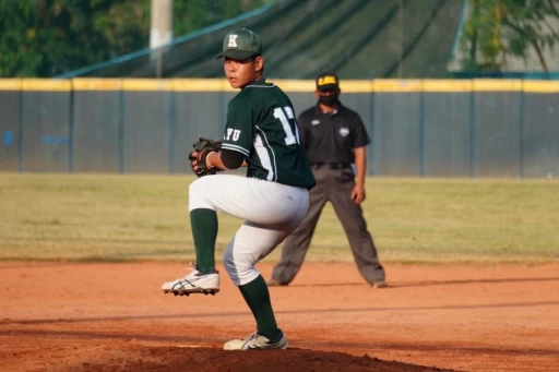 王思瑋在7、8兩個半局都讓北市大三上三下,兩局內投出3次三振。陳孟葦攝