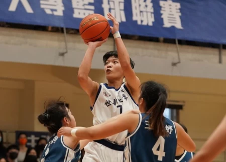 世新大學蘇嘉嫻18分8抄截。大會提供