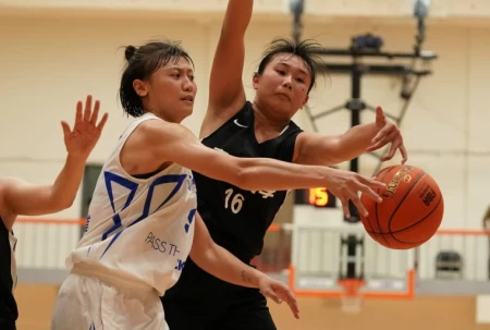 臺灣體大與臺北大學一路緊咬僅2分差。大會提供
