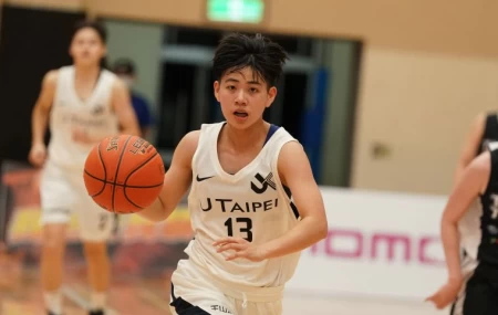 北市大學侯子映第四節飆進關鍵三記外線得16分,外帶10籃板。大會提供