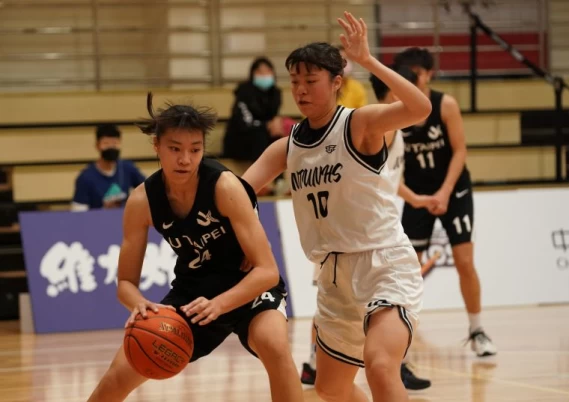 北市大學廖瑋晴12分9籃板。大會提供
