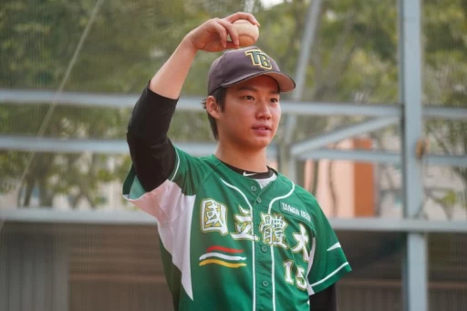 許元泰以9局118球,飆出12次三振的精彩表現摘下完投完封勝。陳孟葦攝