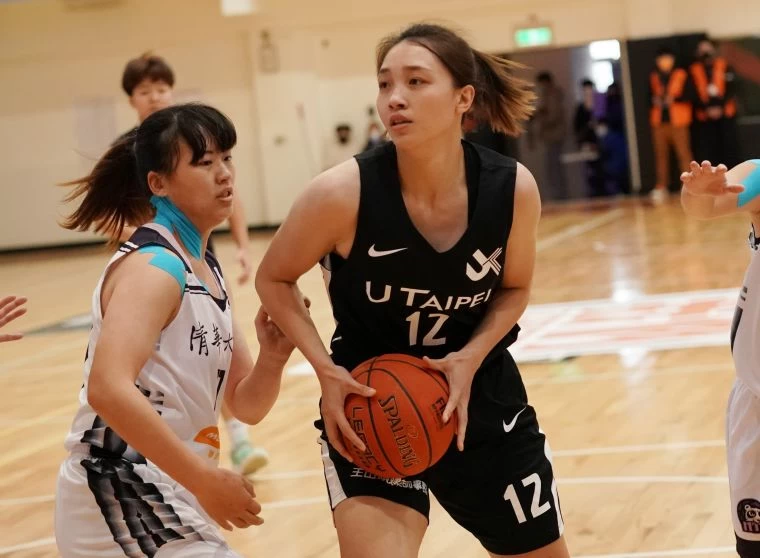 北市大學楊家佳24分10籃板,創個人UBA得分新高。大會提供