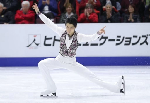羽生結弦重申想去北京東奧的意願。法新社