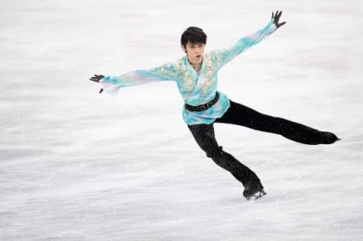 羽生結弦第六度封王直接拿到冬奧參賽權。法新社