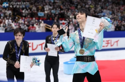 羽生結弦第六度封王。摘自羽生結弦推特
