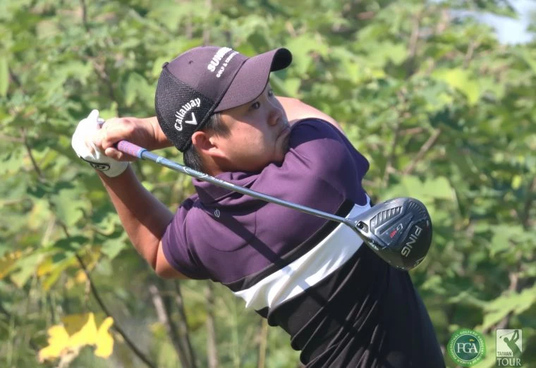 第二回合李玠柏67.65(-10)暫列第一。鍾豐榮攝影