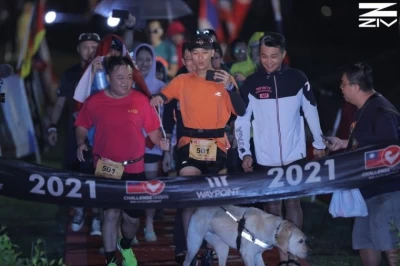 沒有什麼不一樣 呂冠霖挑戰 2021 Challenge Taiwan,成功完賽。官方提供