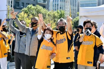 台中市長盧秀燕持續打造酷運動城市。（台中市運動局提供）