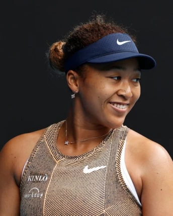 大坂直美終於在場上重新展露笑容。摘自澳網維特