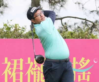 杜承晃第二回合打出八鳥無柏忌,低於標準桿8桿的64桿佳績,兩回合總桿144桿。TPGA提供_葉勇宏攝影