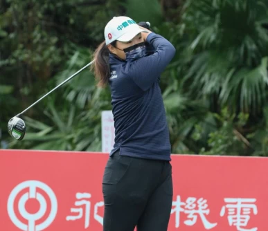 安禾佑首回合70桿(-2),暫並列第5。TLPGA提供_葉勇宏攝影