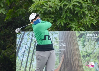李欣首回合69桿(-3),暫並列第二。TLPGA提供_陳宏佳攝