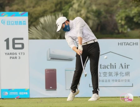 李欣兩回合總桿低於標準桿2桿的142桿,暫排第五。TLPGA提供_葉勇宏攝