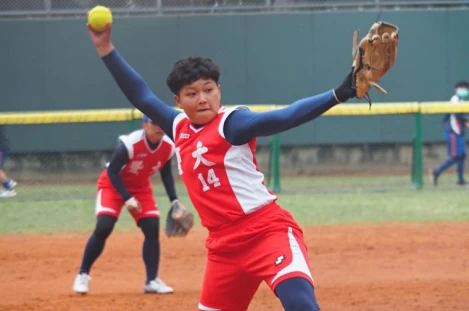 暨大陳靖瑜剛比完U18世界盃,緊接著面對大專聯賽。(大專體總提供)