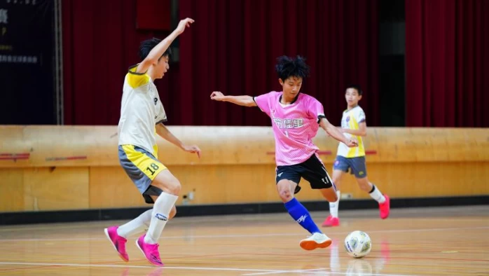 佳里國中11號鄭志杰第40分鐘獻絕殺。大會提供