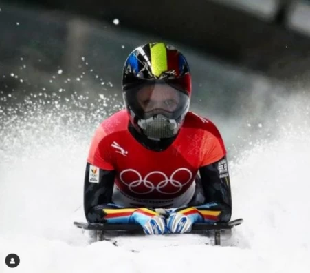 比利時雪橇選手確診哭訴求援。摘自梅勒曼絲IG