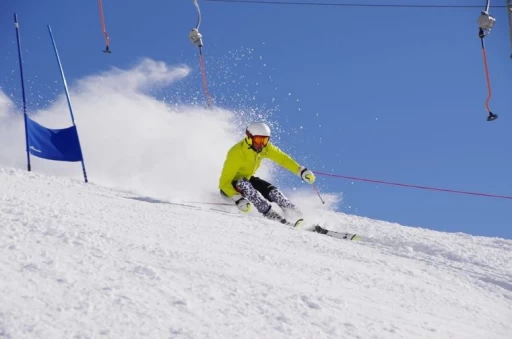 何秉睿幫助台灣拿下睽違30年的冬奧滑雪參賽資格。摘自何秉睿臉書