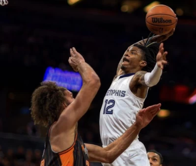 灰熊主力控衛摩蘭特(Ja Morant)的表現非常穩定。摘自摩蘭特IG
