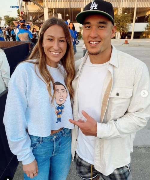 遲友駿與他的未婚妻。摘自遲友駿IG