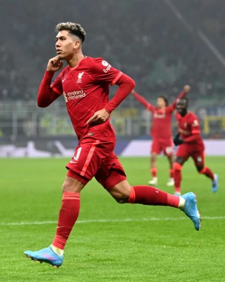 菲爾米諾(Roberto Firmino)率先開胡。摘自利物浦推特