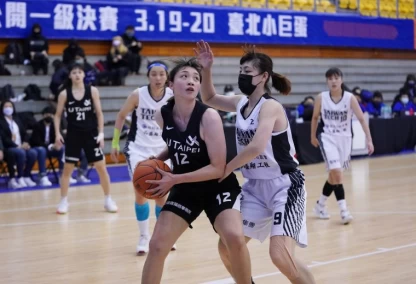北市大學楊家佳22分11籃板。大會提供